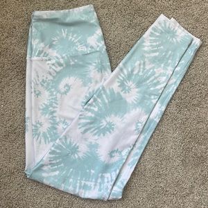 Tie Dye workout Kyodan leggings - petite small